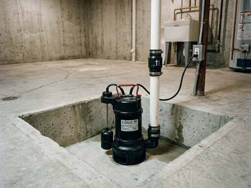 Sump Pump Installation Plumber in Tolna, ND
